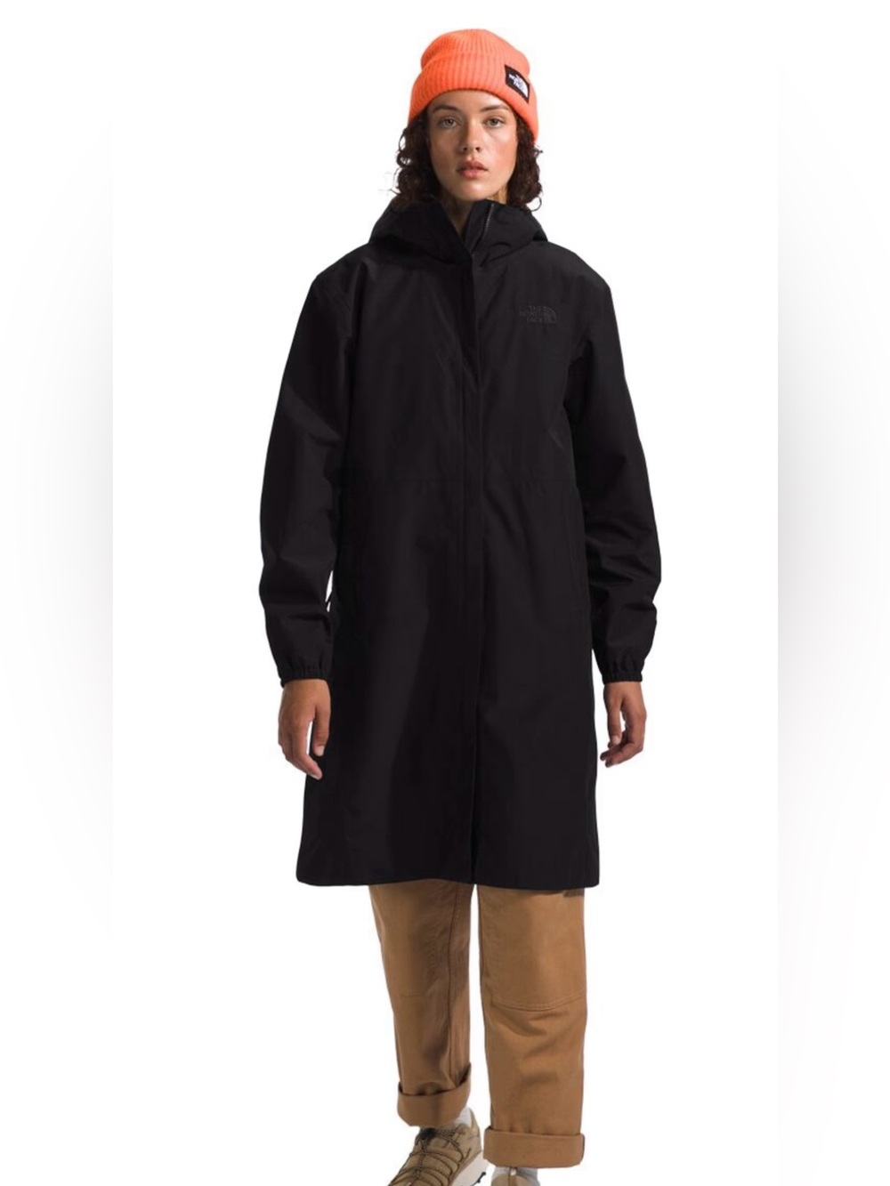 The North Face Women's Daybreak Rain Parka Black Small NWT
